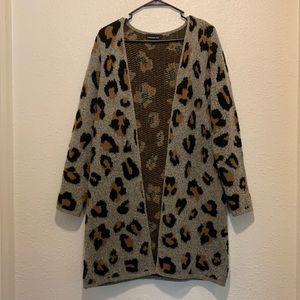 Fortune+Ivy | Leopard Print Cardigan